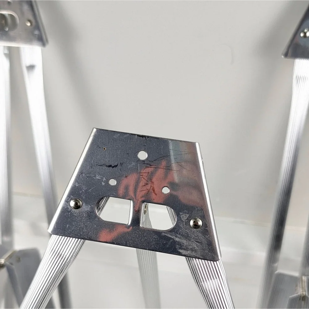 Aluminum Tabletop Easel Folding Tripod Display Stand Silver 17.5 Inch - 1 ONLY